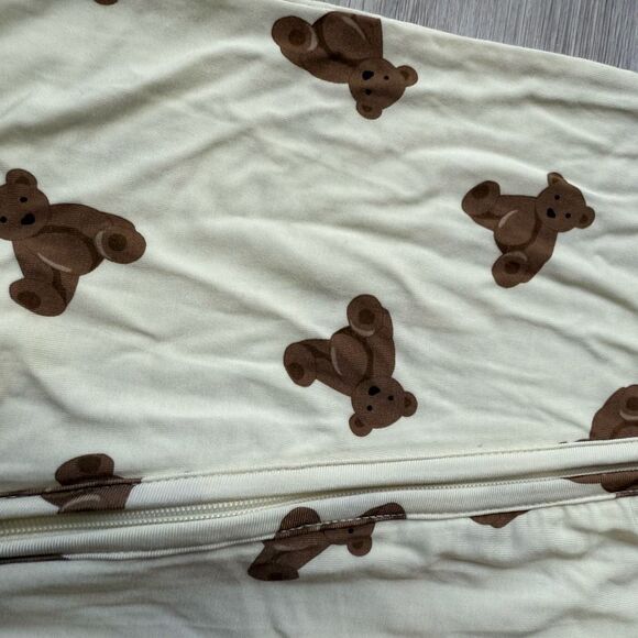 Sofia Mila Bamboo Baby Zippy Pajama size 3-6 months bear and dinosaur print - Picture 6 of 8